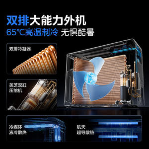 美的酷省电空调柜机3匹2匹客厅立式空调ultra一级变频冷暖新款pro