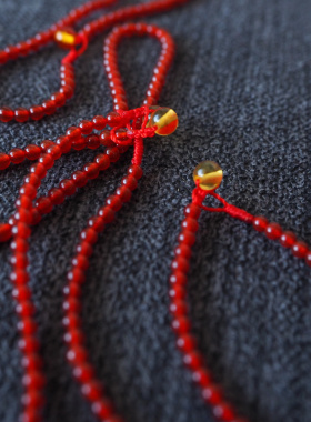 红尘为火 鸿运当头  本命年事事如意手绳 脚绳 转S运绳 情侣亲子