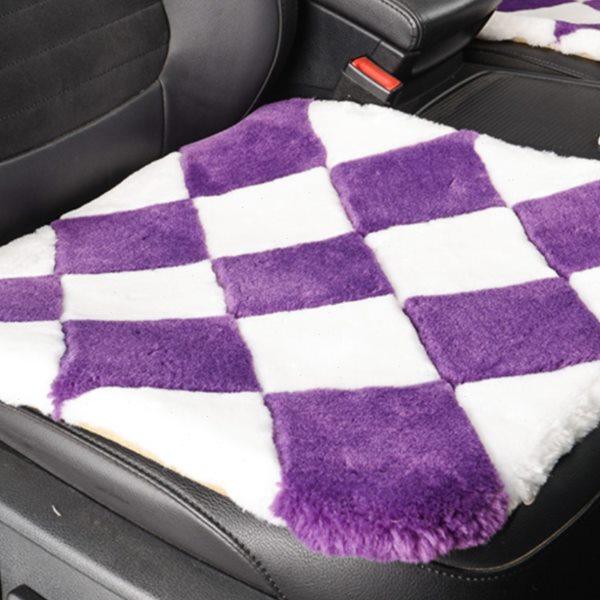 加厚汽车坐垫冬季毛绒单片座椅保暖座垫子后排短毛绒冬天兔毛羊毛,淘宝优惠券,粉丝福利购,淘宝优惠卷