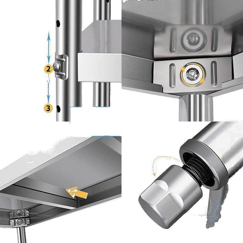 房不锈钢置物架货架多L7ERqAn9地层家用落五层架烤箱架厨子厨具储,淘宝优惠券,粉丝福利购,淘宝优惠卷