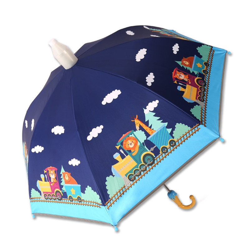 儿童雨伞男孩长柄带防水套小学生女童幼儿园宝宝晴雨两用直杆伞,淘宝优惠券,粉丝福利购,淘宝优惠卷