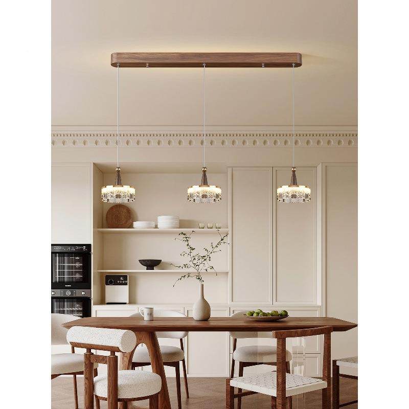 餐厅吊灯法式225桃古风胡木色轻奢高级感餐桌吧台厅饭护中眼吊线,淘宝优惠券,粉丝福利购,淘宝优惠卷