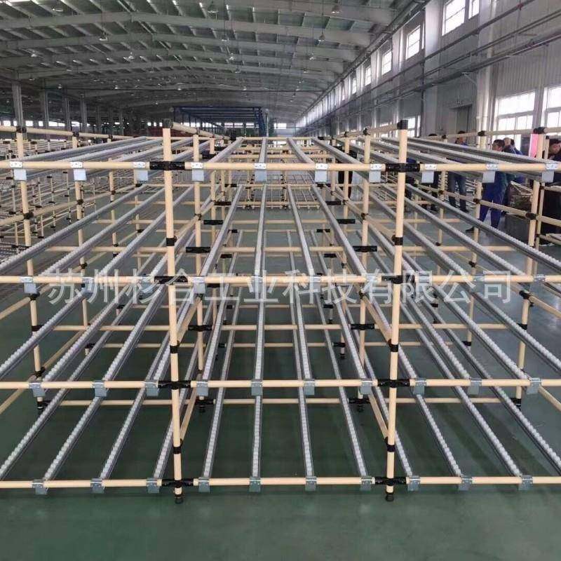 电商分拣架849厂轮家流利货架车间滑动带滚滚式厂重型流筒利条货,淘宝优惠券,粉丝福利购,淘宝优惠卷