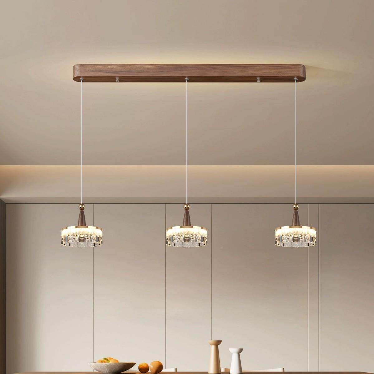 餐厅吊灯法式225桃古风胡木色轻奢高级感餐桌吧台厅饭护中眼吊线,淘宝优惠券,粉丝福利购,淘宝优惠卷