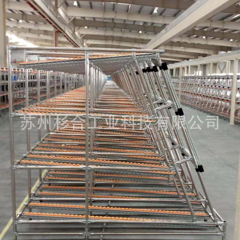 电商分拣架849厂轮家流利货架车间滑动带滚滚式厂重型流筒利条货,淘宝优惠券,粉丝福利购,淘宝优惠卷
