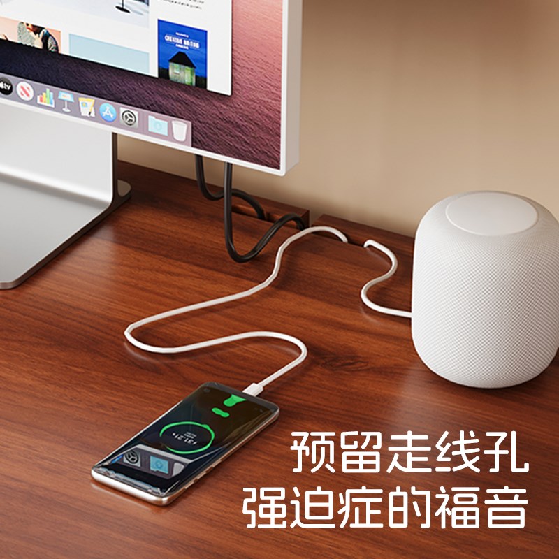 实木电动升降h桌电脑桌书桌中古智能自动电脑桌复古办公工作桌 - 图2