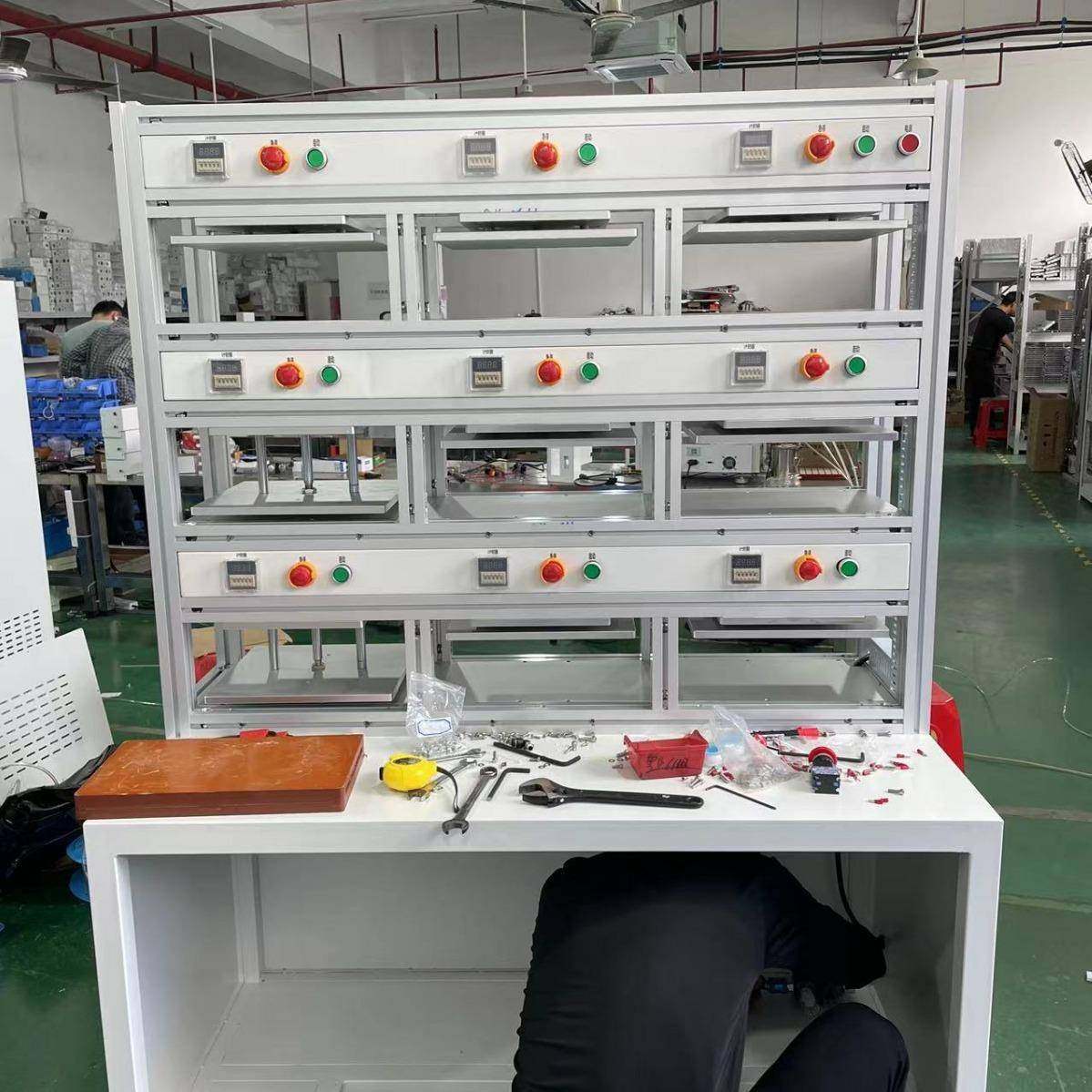 平板电脑支架九工位保压机笔记本电脑屏幕边框保压机气缸保压机,淘宝优惠券,粉丝福利购,淘宝优惠卷