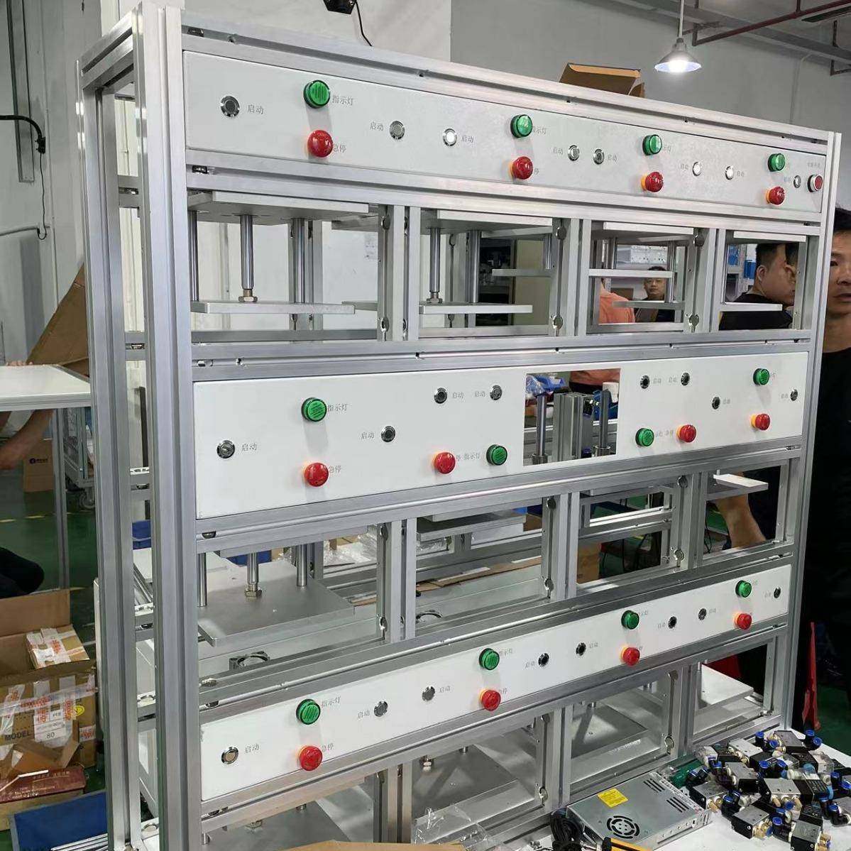 平板电脑支架九工位保压机笔记本电脑屏幕边框保压机气缸保压机,淘宝优惠券,粉丝福利购,淘宝优惠卷