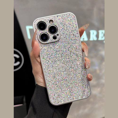 闪钻手机壳适用opporeno15保护套findx9pro女款a6proa5a13潮14pro全包x8s+防摔a3抖音12网红11高级轻奢简约软 - 图0