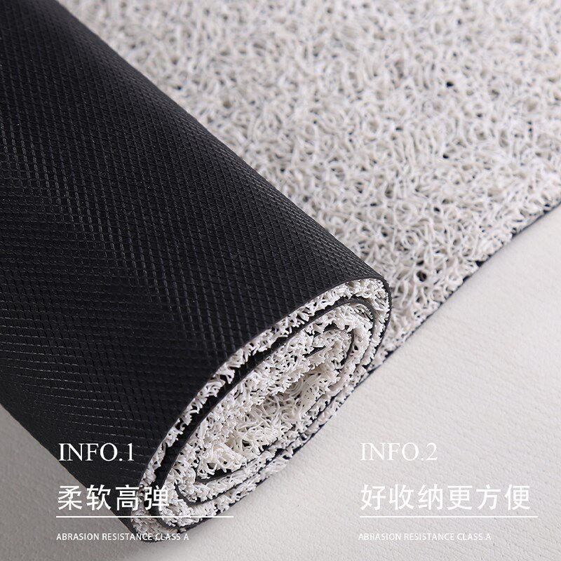 蛇年入户门地垫红色丝圈PVC刮泥除尘耐脏免洗进门地毯喜庆蹭脚垫,淘宝优惠券,粉丝福利购,淘宝优惠卷