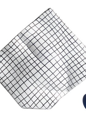 手绘黑白网格几何立方体摆件电视柜样板房客厅酒店桌面装饰摆设