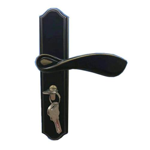 欧式合金实木门把手室内卧室房门锁锁具五金大磁吸静音锁体 - 图2