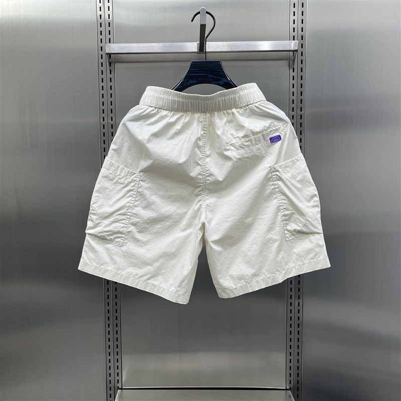 美式潮牌户外大口袋工装短裤男夏季薄款纯色百搭速干休闲运动裤潮,淘宝优惠券,粉丝福利购,淘宝优惠卷