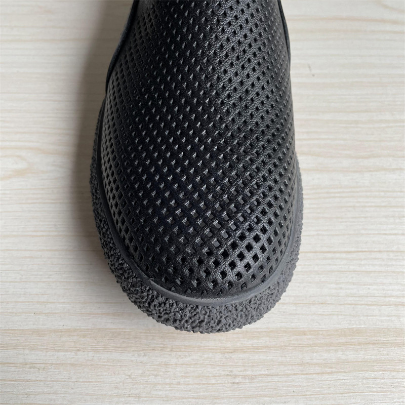 2023年夏季新款头层牛皮网孔简约工装男皮鞋一脚蹬舒适透气凉鞋男,淘宝优惠券,粉丝福利购,淘宝优惠卷