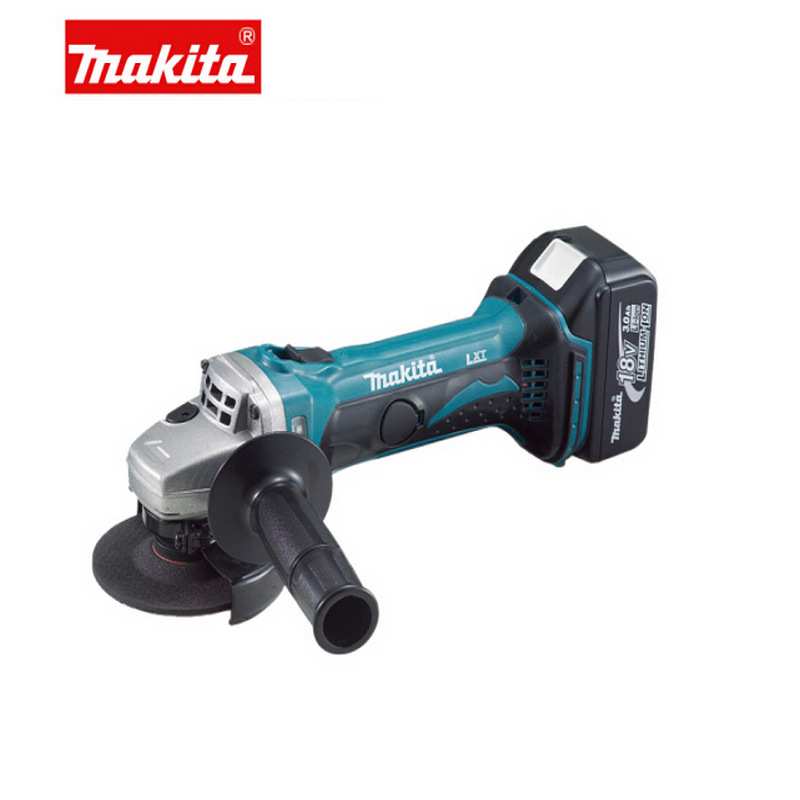 Makita/牧田18V充电式角磨机DGA402SFJ打磨切割机DGA402RME磨光机 - 图3