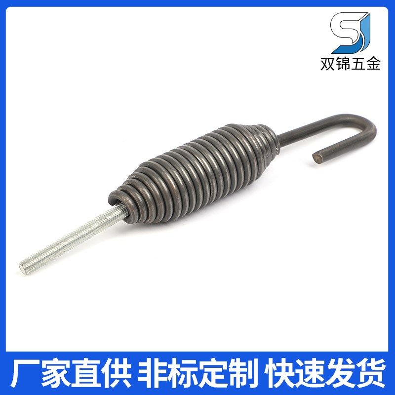 不锈钢304拉簧拉力带钩大小弹簧展架烤箱拉门弹黄线径0.3-2mm定做,淘宝优惠券,粉丝福利购,淘宝优惠卷