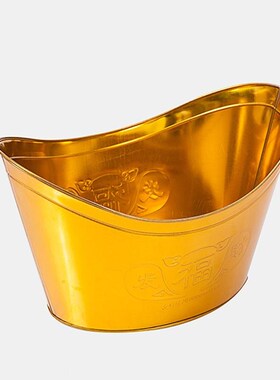 聚宝盆元宝盆火盆烧金桶特大号加厚家用庙用化宝盆香炉耐高温铁皮