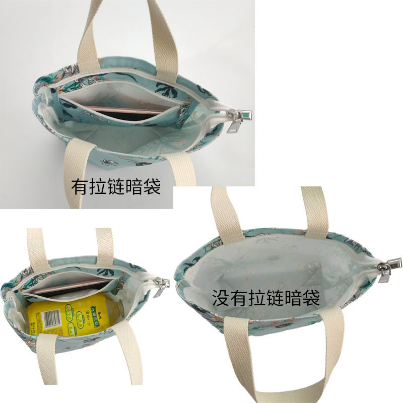 印花帆布手提包韩版小清新休闲迷你小包结实耐用帆布袋韩版手拎包,淘宝优惠券,粉丝福利购,淘宝优惠卷