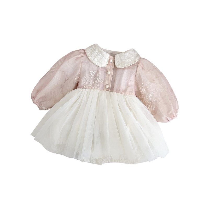 婴儿公主裙宝宝春秋公主包屁衣0-1岁女孩春装衣服满月百天三角爬2,淘宝优惠券,粉丝福利购,淘宝优惠卷