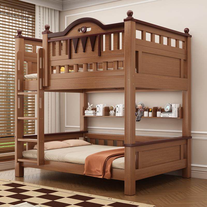 喜挚实木加粗上下床半高床儿童子母床家用多功能高低床宿舍双层床,淘宝优惠券,粉丝福利购,淘宝优惠卷
