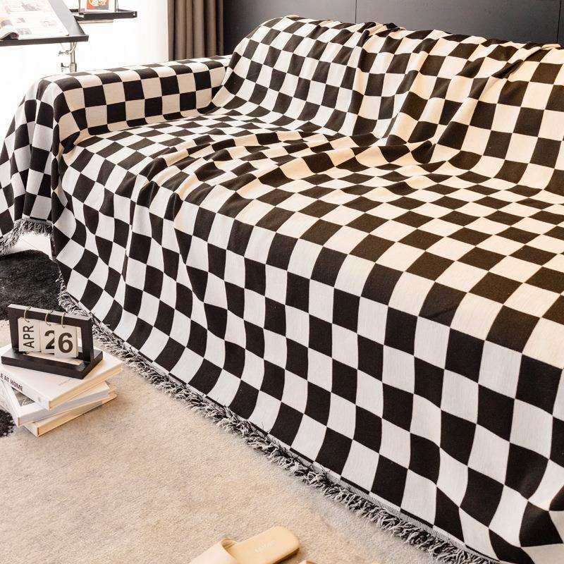 防猫抓雪尼尔沙发巾简约现代沙发盖布四季通用防滑一片式全盖布毯,淘宝优惠券,粉丝福利购,淘宝优惠卷