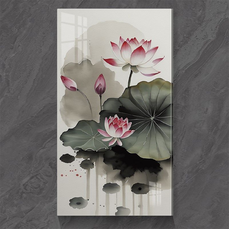 防脏遮丑墙贴墙面洞口缝隙遮挡装饰画亚克力立体中式自粘客厅贴画,淘宝优惠券,粉丝福利购,淘宝优惠卷