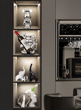 高端大气大象摆件轻奢高档客厅电视餐边I酒柜高级感玄关家居装饰