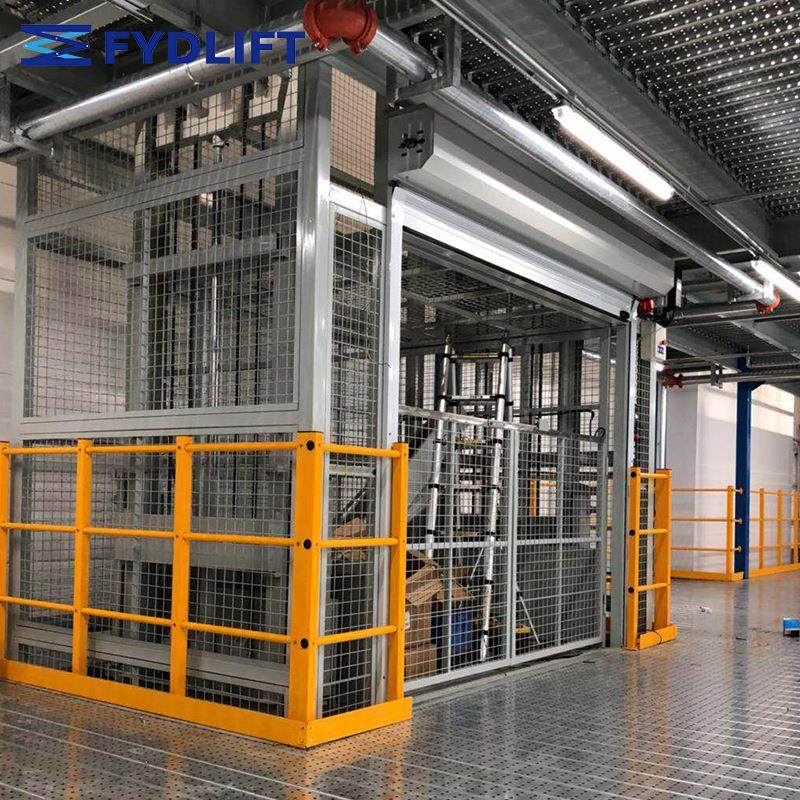 导轨式电动液压升降平台导轨链条式液压升降平台货梯提升机,淘宝优惠券,粉丝福利购,淘宝优惠卷