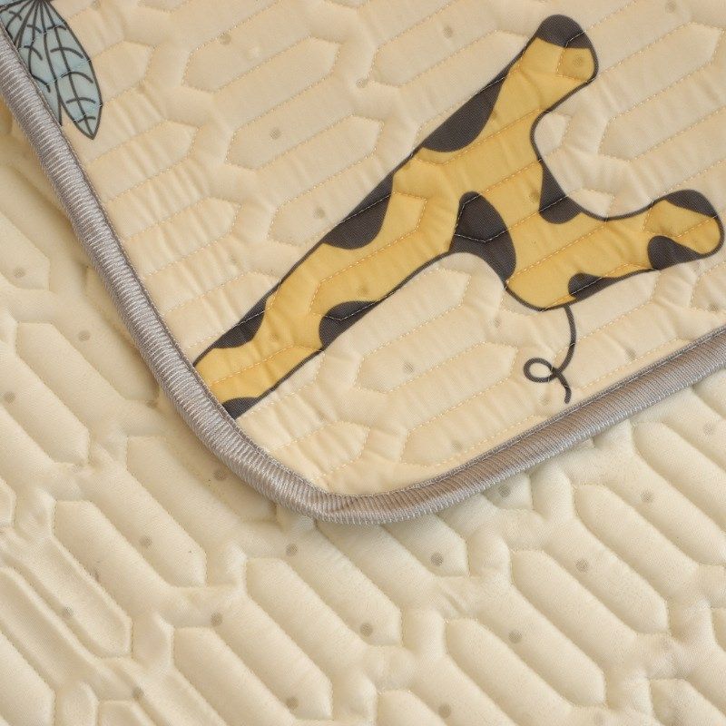 A类儿童乳胶凉席两件套婴儿宝宝空调凉席透气吸汗幼儿园午休床垫,淘宝优惠券,粉丝福利购,淘宝优惠卷