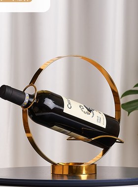 酒柜摆架家用红酒杯架挂高u脚杯架倒挂家用高档创意酒柜装摆件展