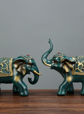 创意摆设工艺品家居小时光客厅玄关电视柜M酒柜装饰品红酒架鹿摆