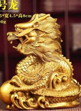 铜十二生肖摆件全套铜鼠牛虎属z兔龙蛇马羊猴鸡狗猪摆件工艺品摆