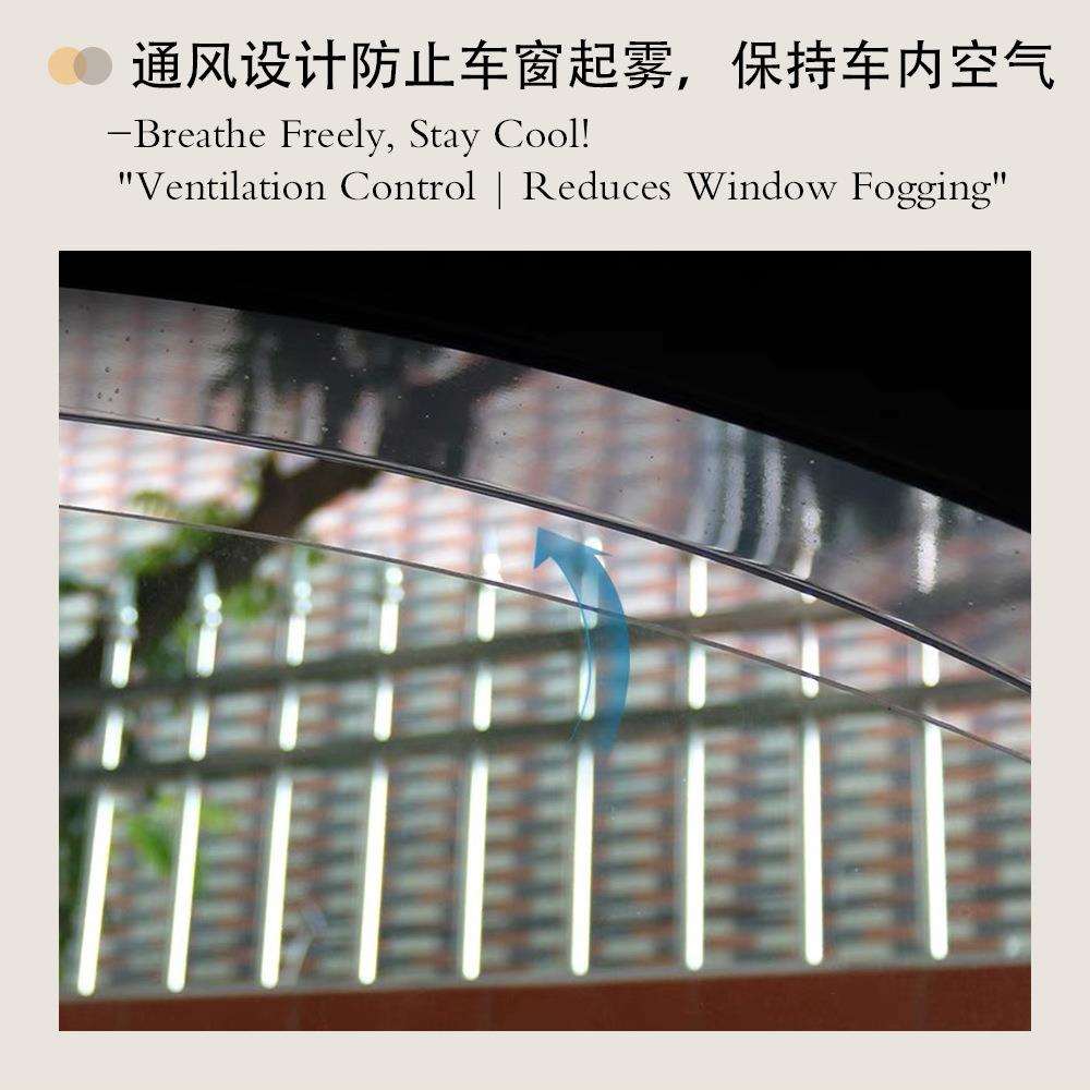 适用斯巴鲁SUBARU LEGACY 2015-2019 WAGON晴雨挡侧窗导流板雨眉 - 图2