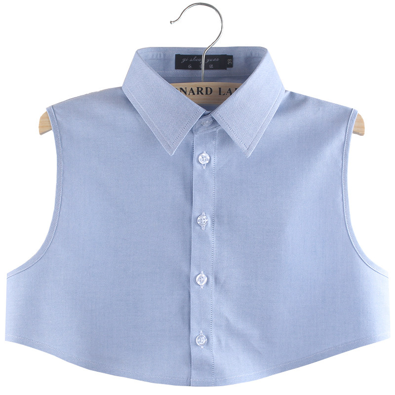 假领子男百搭衬衫假领男士蓝色纯棉衬衣领秋冬季工作制服装饰毛衣,淘宝优惠券,粉丝福利购,淘宝优惠卷