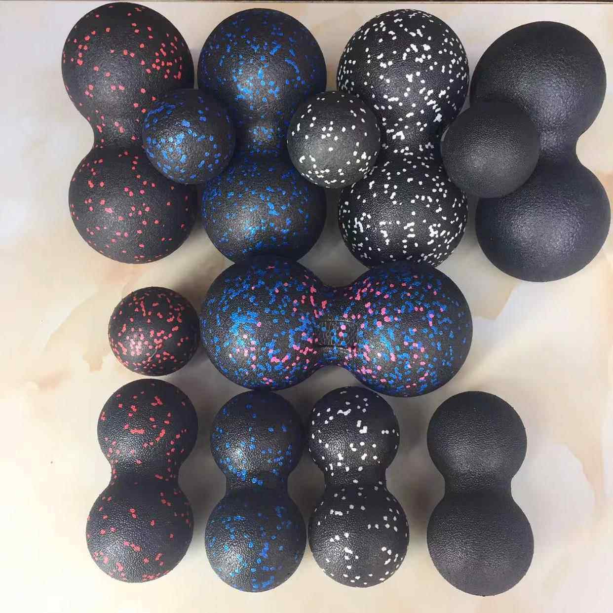 高硬度泡沫轴epp双体花生康复训练小球肌肉按摩球放松球筋膜球,淘宝优惠券,粉丝福利购,淘宝优惠卷