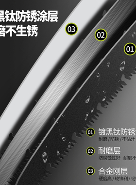 手锯家用小型手持锯子木工锯手工剧切割折叠锯伐木据树锯木头神器