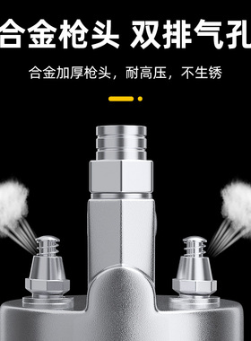 黄油枪高压手动挖掘机打黄油神器货车打黄油专用双压杆小型牛油枪