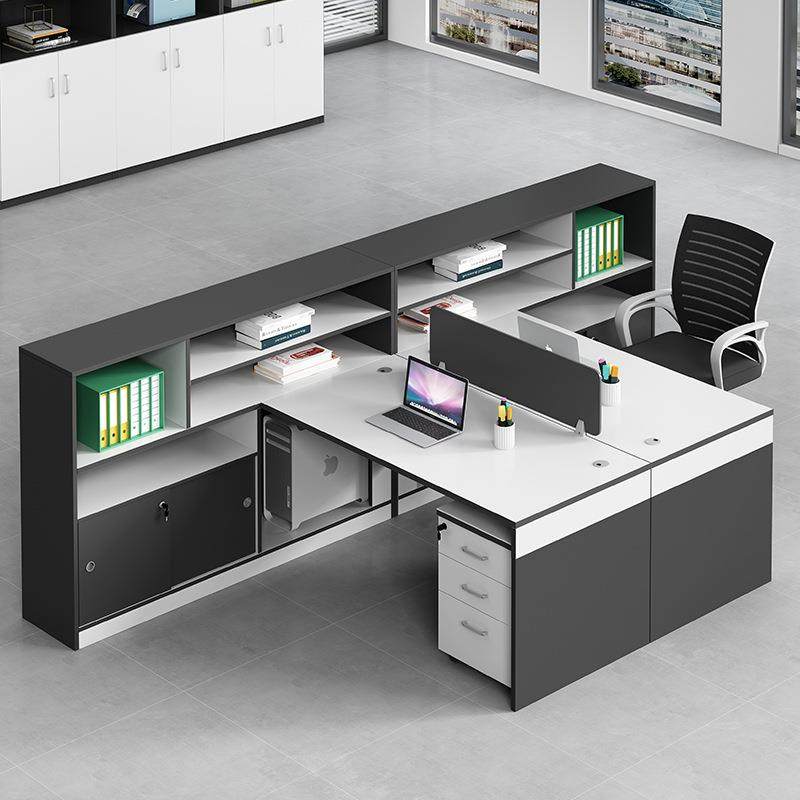 简约现代职员办公桌椅组合4人位屏风办公桌6人隔断卡座工位电脑桌,淘宝优惠券,粉丝福利购,淘宝优惠卷