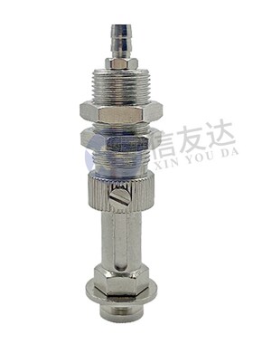 直通侧通M8-M14 内置缓冲吸盘座8-50MM 防转型 机械手气动配件