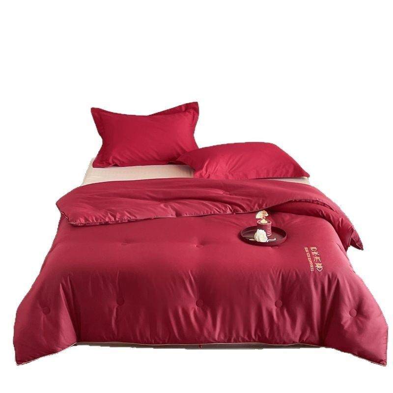 轻奢长绒棉春秋冬被芯喜被女方陪嫁蚕丝棉结婚被子被褥送人新款,淘宝优惠券,粉丝福利购,淘宝优惠卷