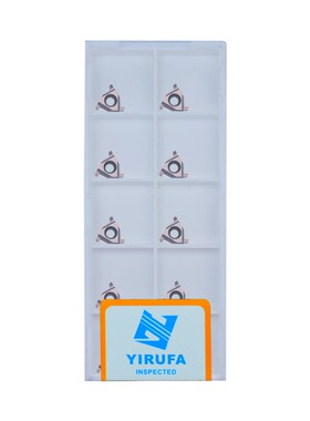 数控小三角平装浅槽刀片小径内槽不锈钢卡簧槽刀粒11IR100 EL150