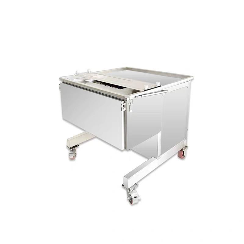 全自动切排骨机商用新鲜肉条冷冻肉切块机切猪蹄大排切块机 - 图3