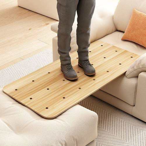 M&实木护腰板床板垫片沙发木板垫透气硬垫板整块硬板床垫护脊椎单 - 图1