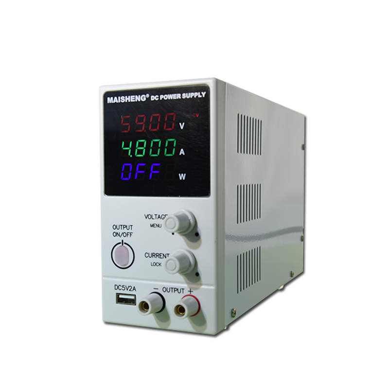 Maisheng MN adjustable DC stabilized l power supply mini small chassis 15V30V60V with USB mobile phone repair power supply
