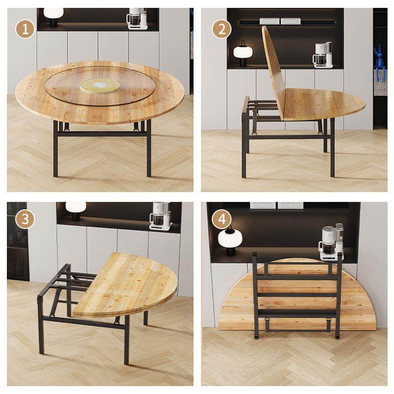 饭店折叠椅酒店杉木圆桌子家用加厚吃饭商用实木圆餐桌面板面板,淘宝优惠券,粉丝福利购,淘宝优惠卷