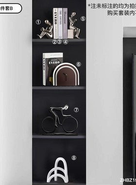 创意现代桌面艺术钟表摆件客厅家用台式座钟M静音学生床头台面时