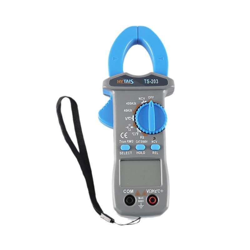泰圣ac/dc数字钳形电流表 带NCV感应电笔ts-203真值有效值钳形表 - 图3