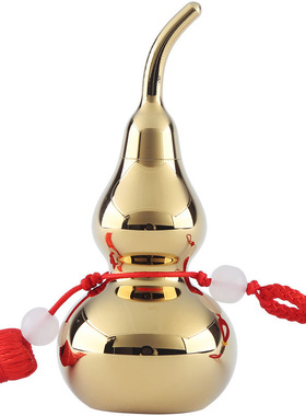 纯铜葫芦挂件 摆件开n口家居挂件汽车饰品 葫芦造型摆设床头送礼