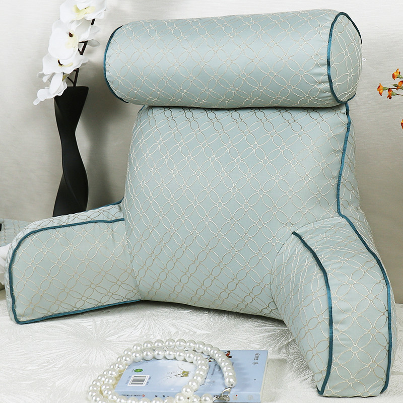 圆柱颈枕护腰靠垫牀头靠枕大靠背牀上飘窗沙发软包孕妇哺乳可拆卸,淘宝优惠券,粉丝福利购,淘宝优惠卷