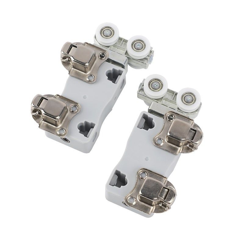 金属衣柜无下轨折叠门轨道开放式衣帽间隔断推拉门吊滑轮五金配件,淘宝优惠券,粉丝福利购,淘宝优惠卷